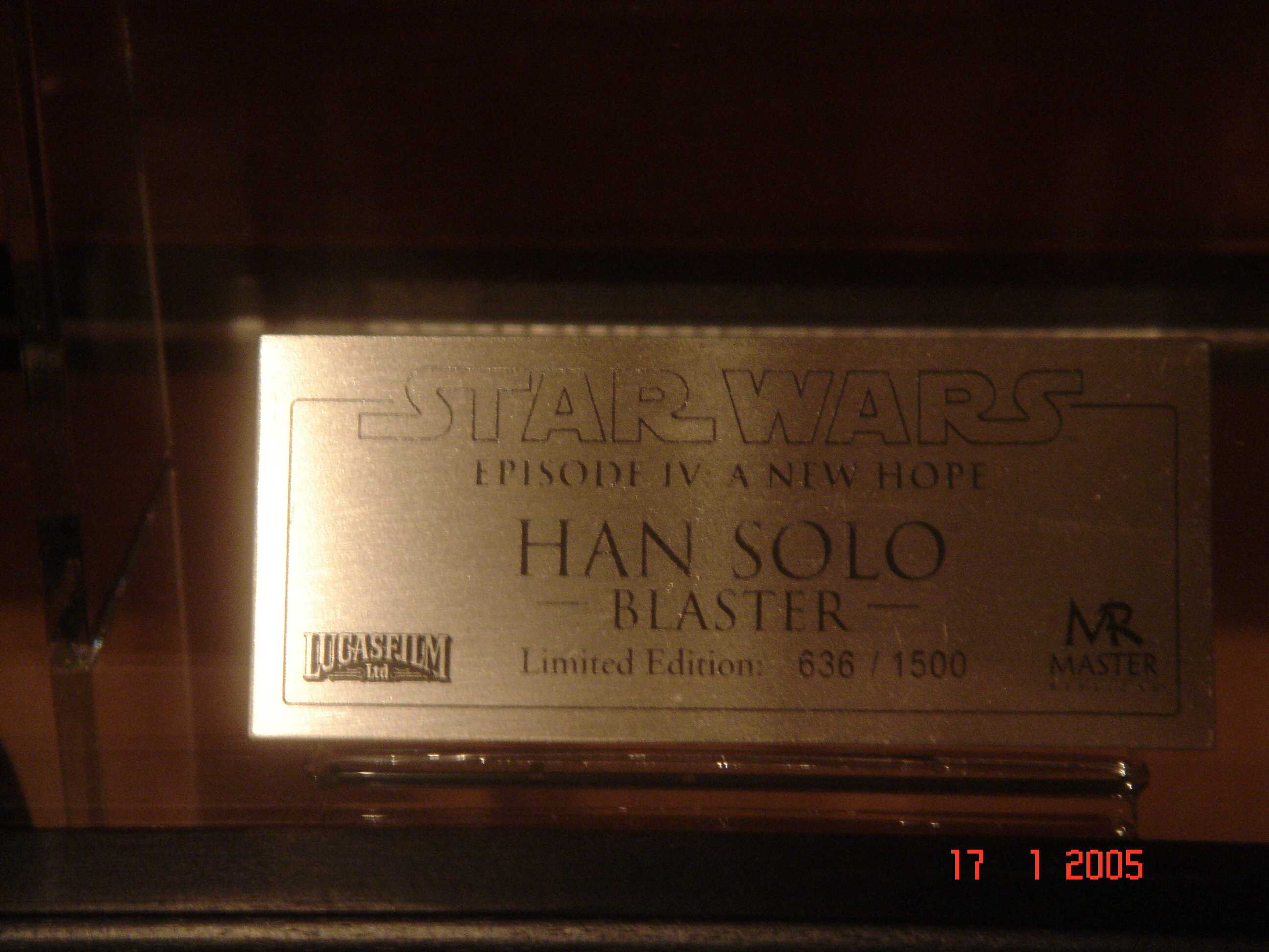 Jedi Master Hobi Daw Ti's/ TK3296's Prop Collection